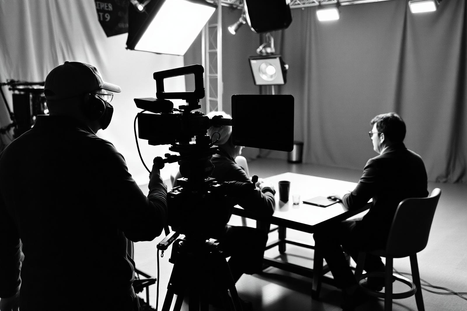 Tournage à L'Académie de l'Acteur